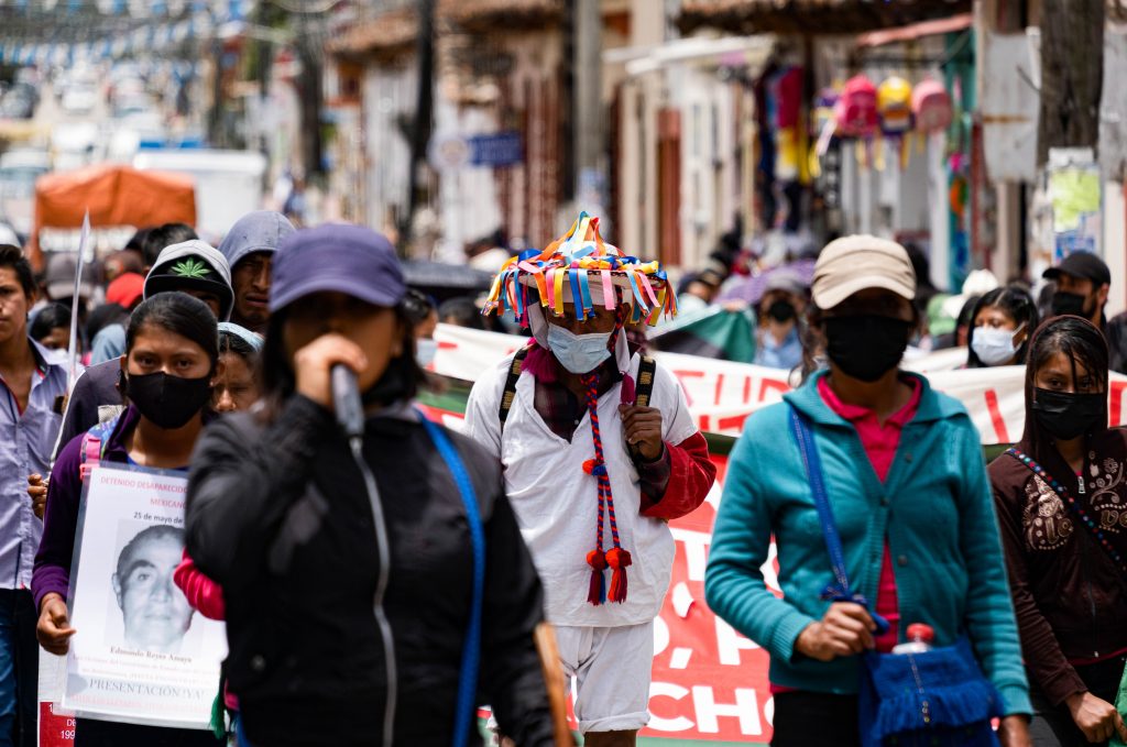 Indígenas protestan para exigir justicia para desaparecidos y presos políticos - protesta-san-cristobal1-1024x679