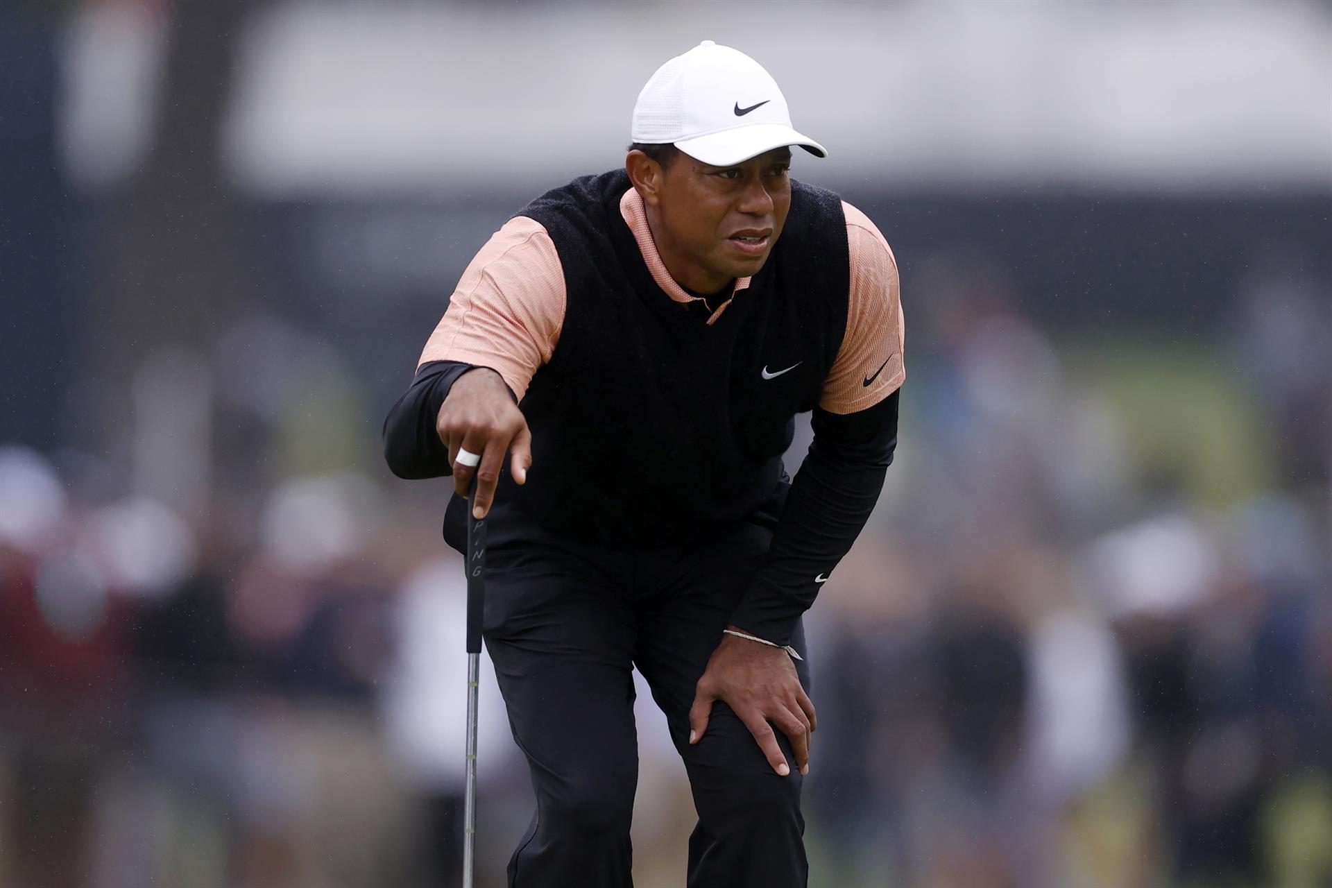 Tiger Woods abandona el PGA Championship