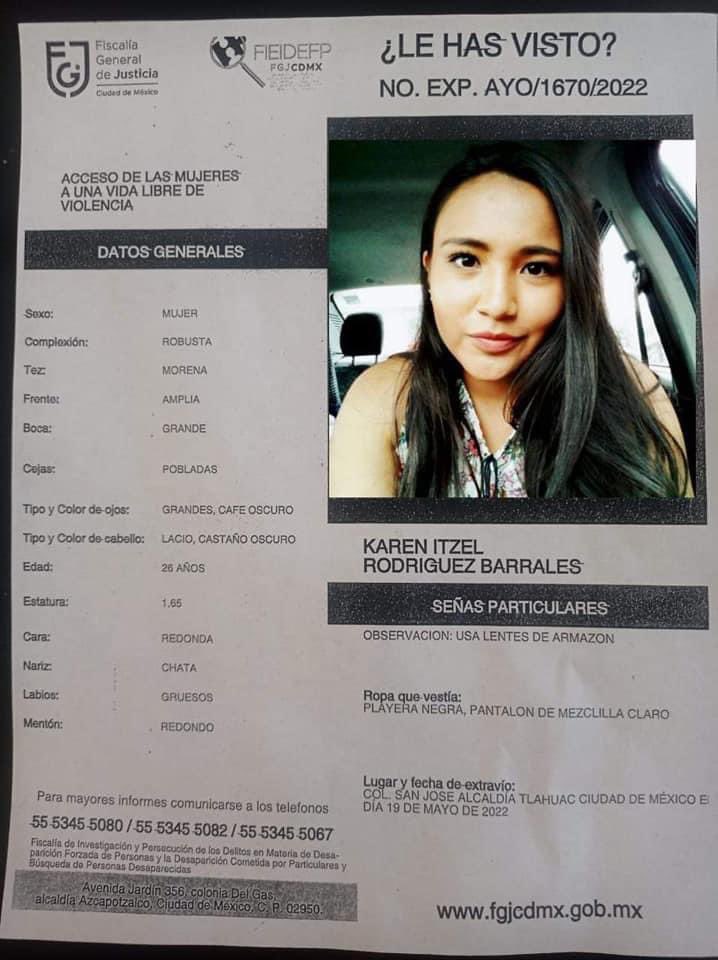 Familiares de Karen Itzel protestan en Tláhuac; detienen a pareja sentimental de la joven - tlahuac-karen-itzel-marchaa-1