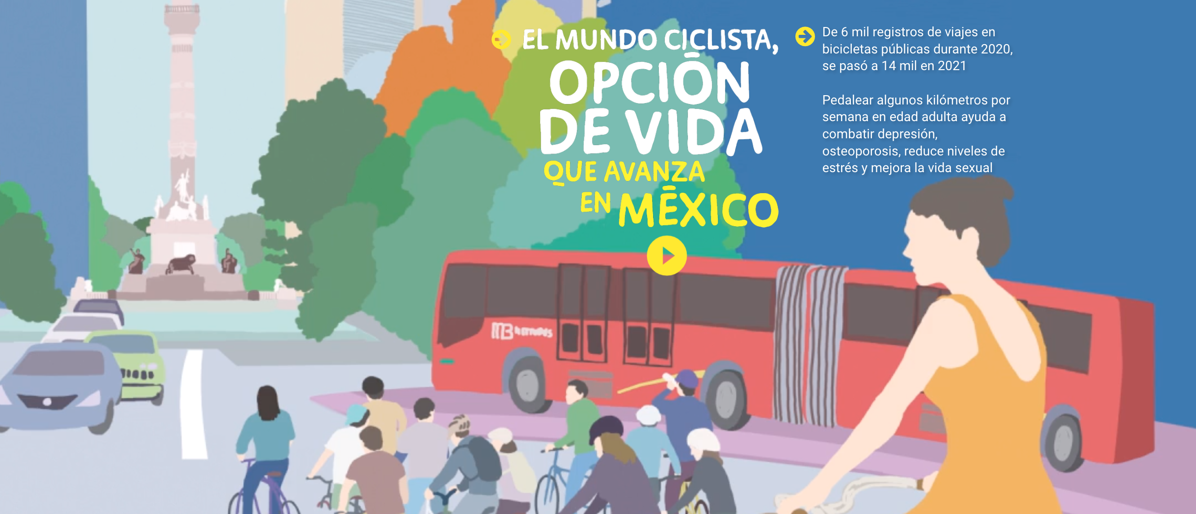 Gaceta UNAM: El mundo ciclista, una opción de vida que avanza en México