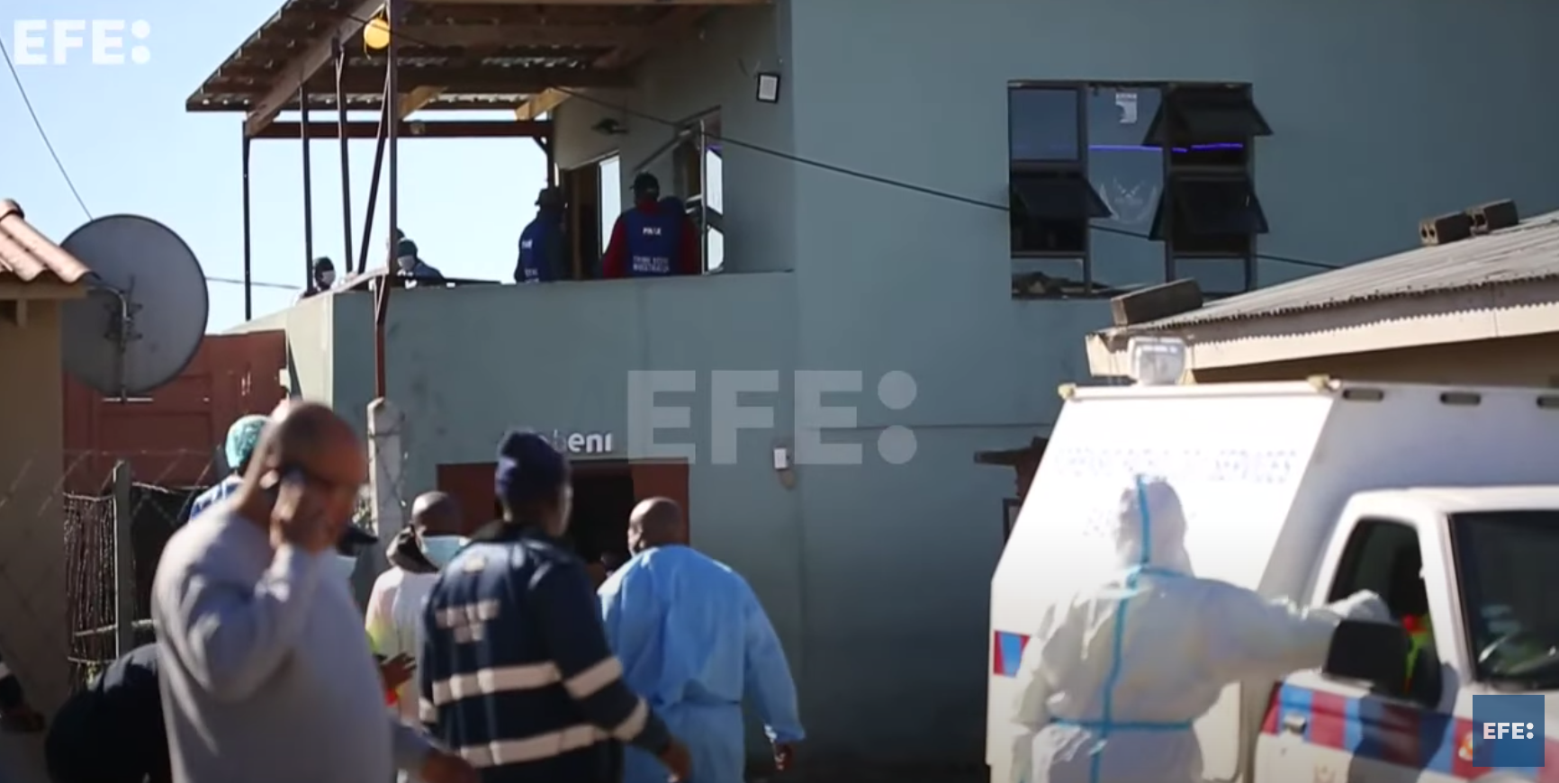 Encuentran 17 cadáveres en Sudáfrica