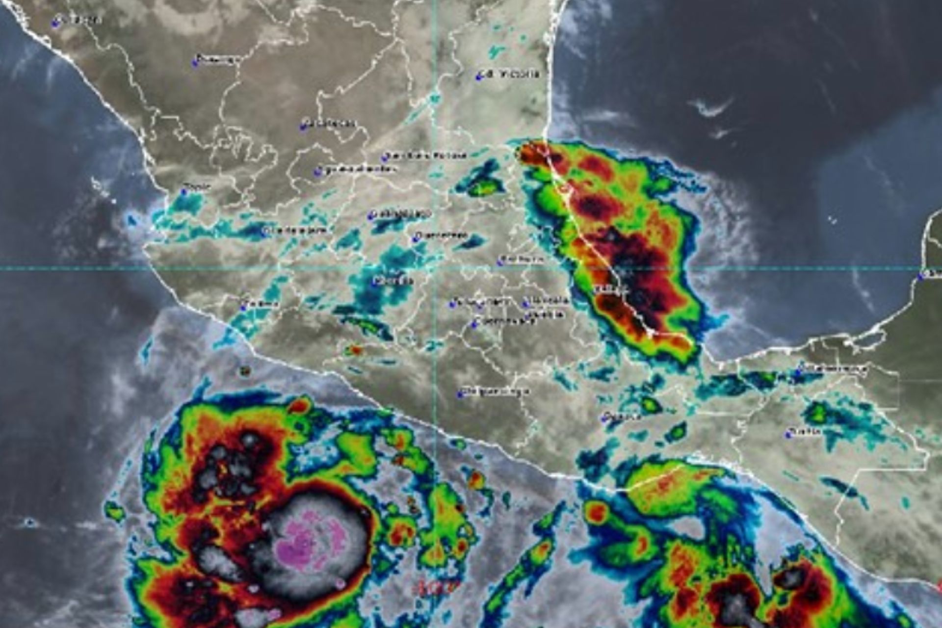 Ciclón tropical Blas ocasionará lluvias puntuales en cinco estados Ciclón tropical Blas ocasionará lluvias puntuales en cinco estados