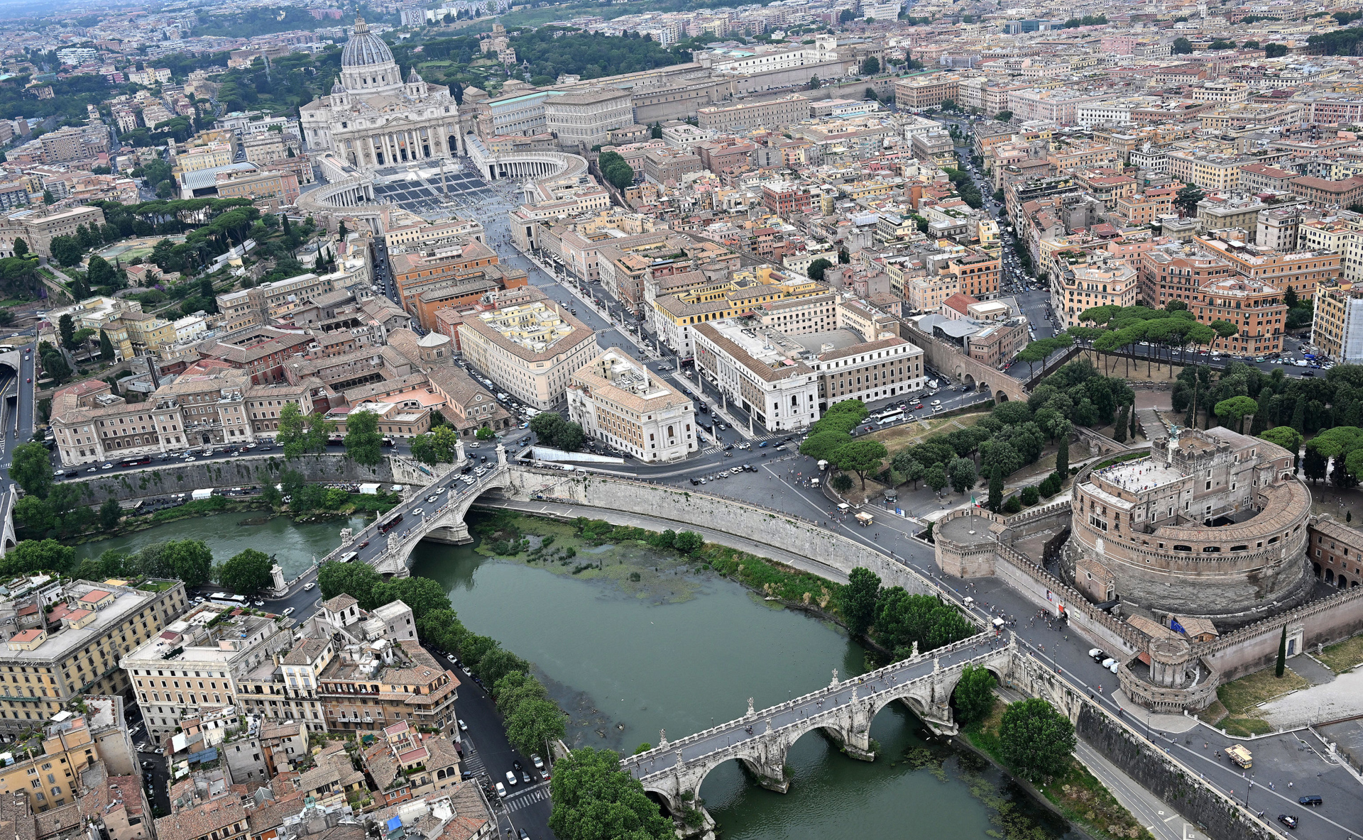 El Tíber, el barrio más singular de Roma y su primer monumento