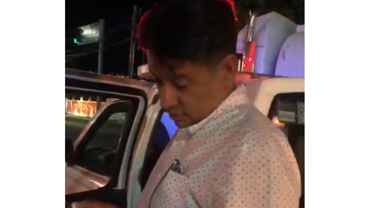 Funcionario del Ayuntamiento de Oaxaca atropella a motociclista en aparente estado de ebriedad