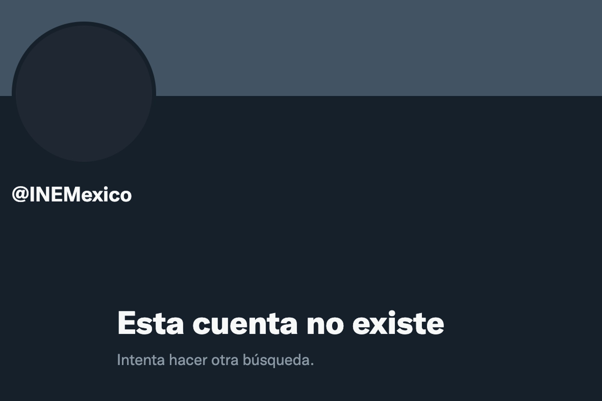 Cuenta de Twitter del INE sufre bloqueo; es reactivada una hora después