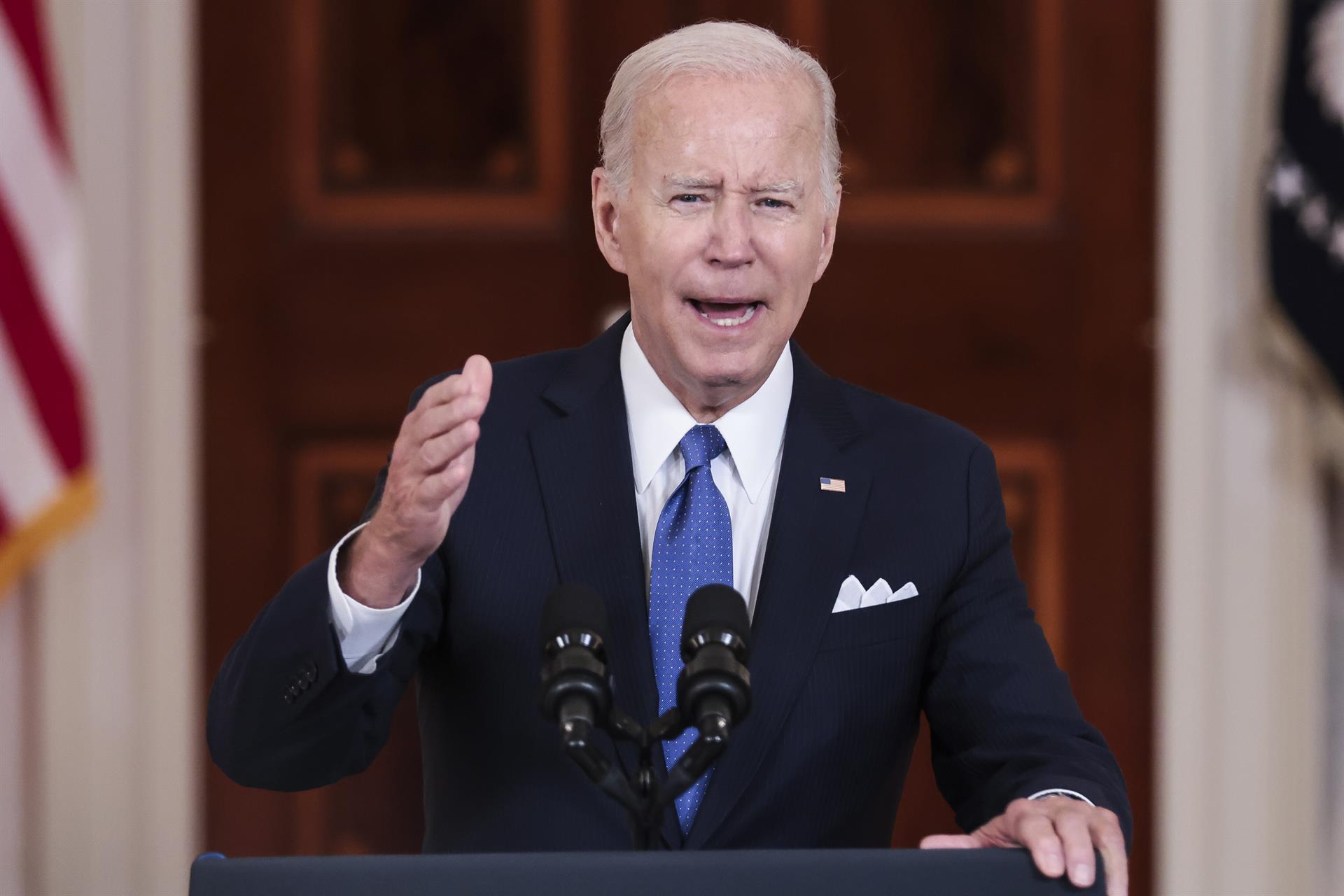 Biden llama a defender derecho al aborto y “libertades personales” en las urnas