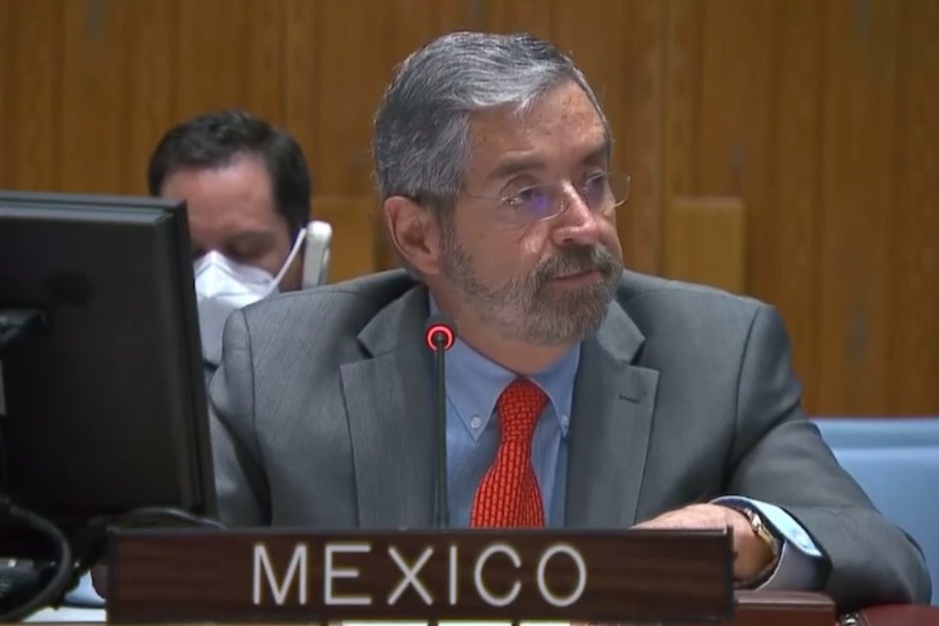 Urge pactar rutas  en Ucrania para liberar salida de granos: De la Fuente ante Consejo de Seguridad de la ONU