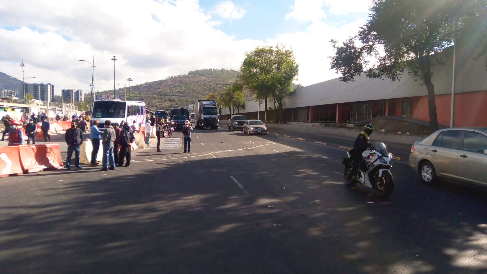 Normalizada, circulación en CDMX tras puntos bloqueados por transportistas Normalizada, circulación en CDMX tras puntos bloqueados por transportistas