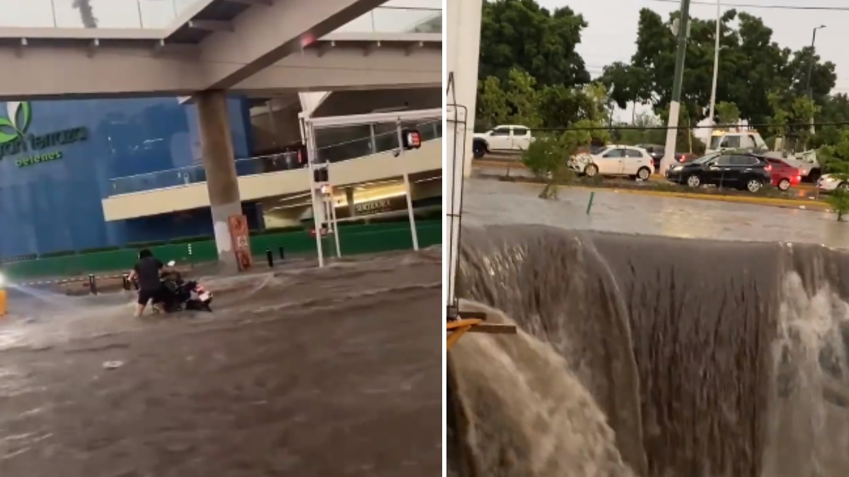 Fuertes lluvias azotan el Área Metropolitana de Guadalajara