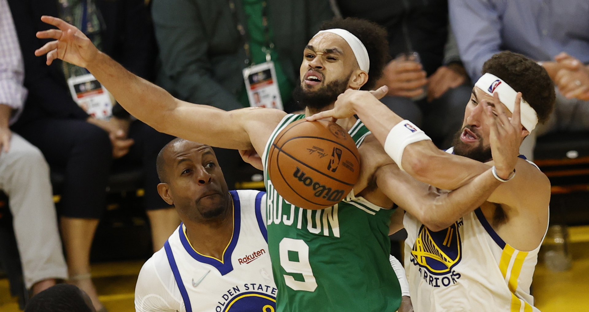 Celtics se llevan el primer partido de las Finales ante Warriors