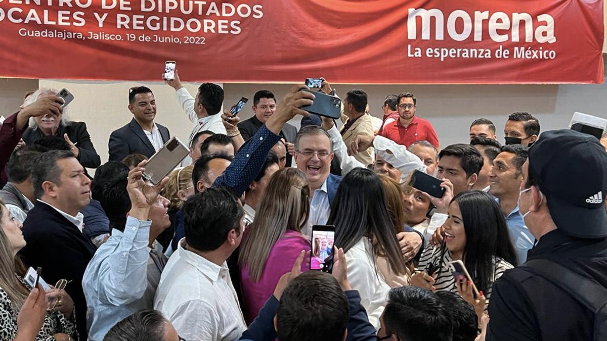 “Ya soy una corcholata reconocida”, presume Marcelo Ebrard