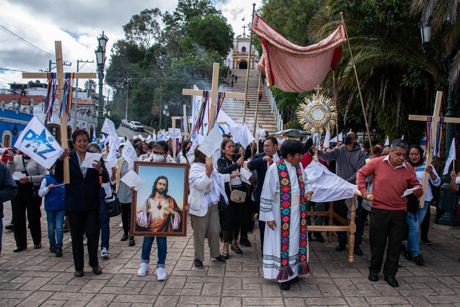 Marchan por la paz en Chiapas tras hechos de violencia en San Cristóbal ...