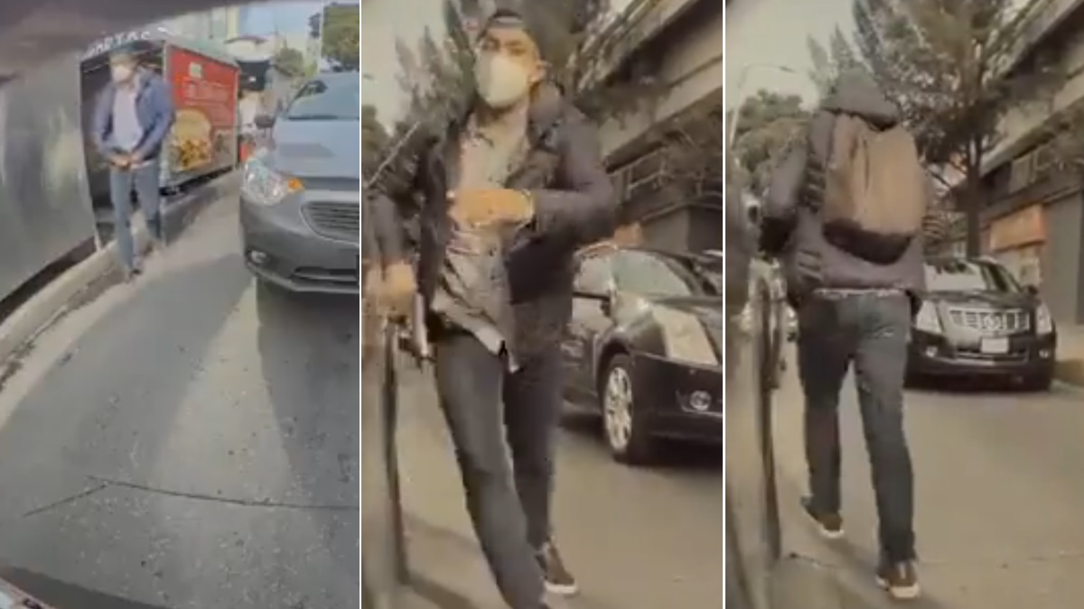 #Video Asaltan a automovilista sobre Río Churubusco #Video Asaltan a automovilista sobre Río Churubusco