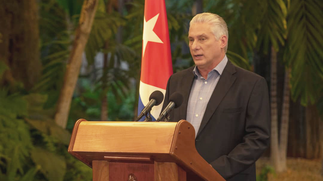 Díaz-Canel arremete contra EE.UU. y la Cumbre de las Américas Díaz-Canel arremete contra EE.UU. y la Cumbre de las Américas