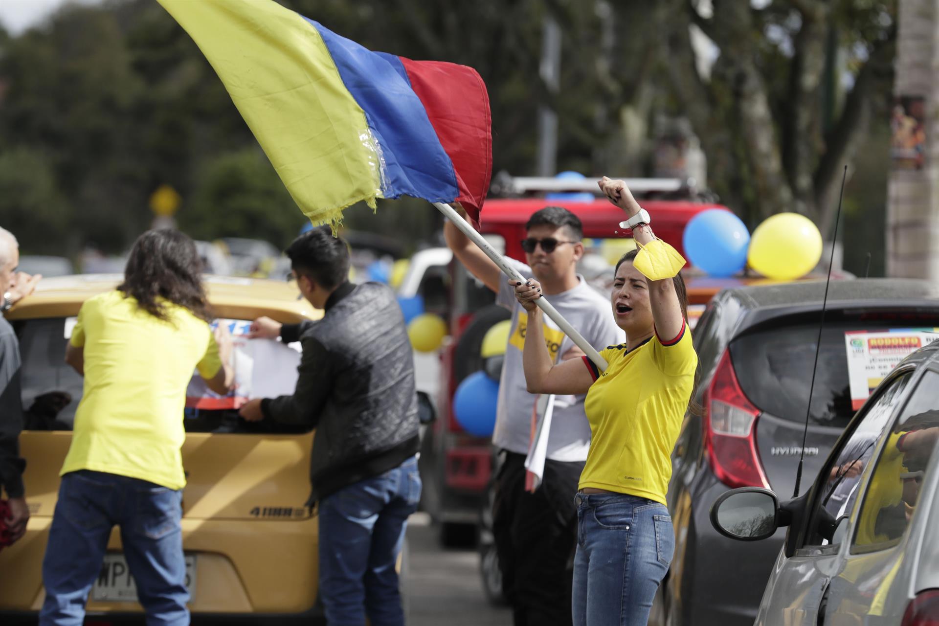 Una Colombia expectante se juega su futuro en las presidenciales más reñidas Una Colombia expectante se juega su futuro en las presidenciales más reñidas