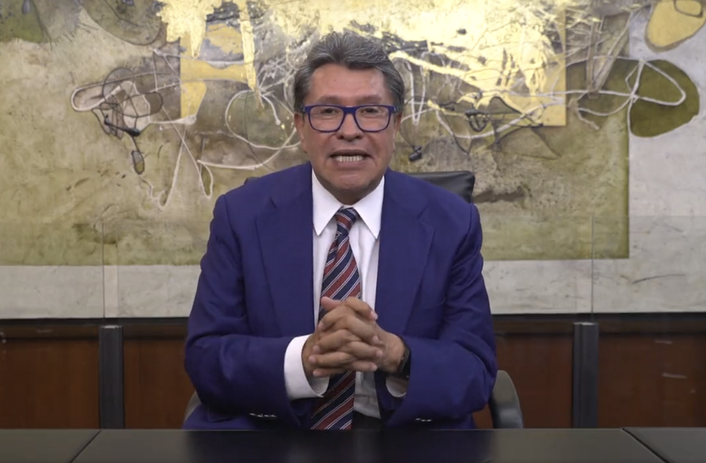 “En su momento lucharemos con entusiasmo”: Monreal agradece muestras de apoyo