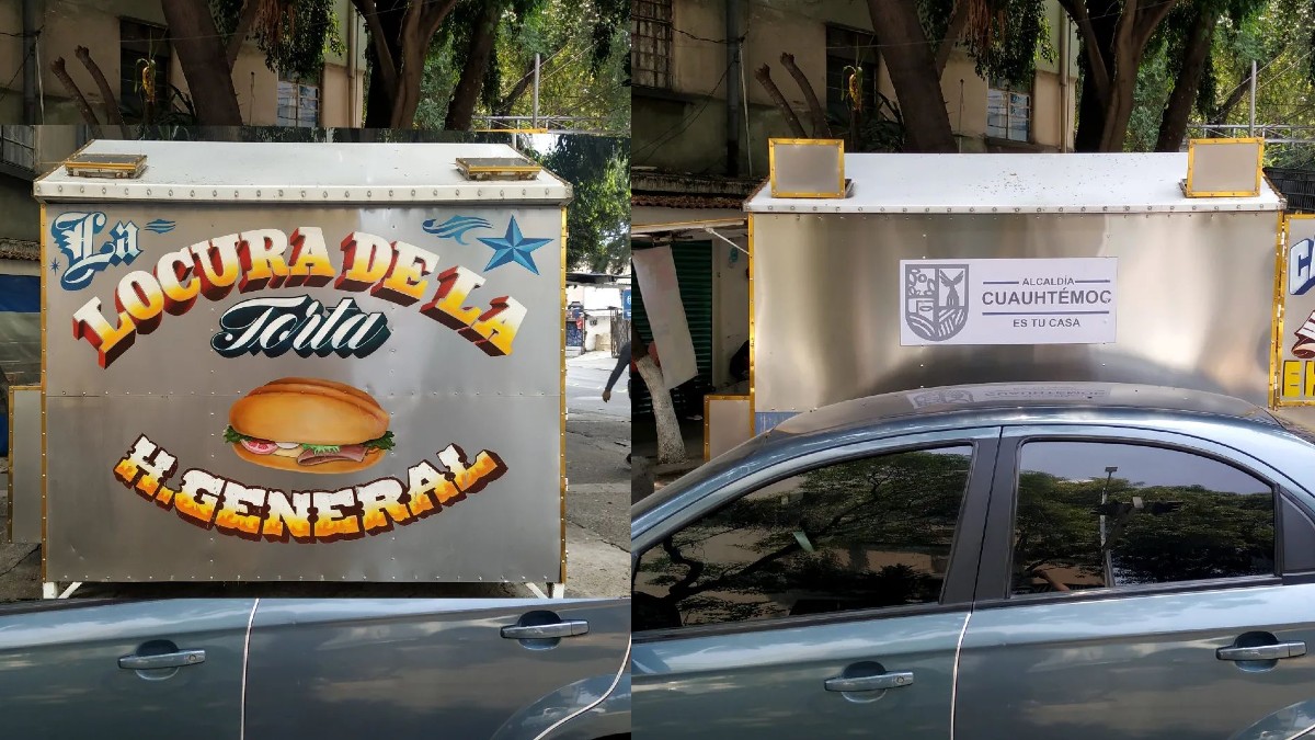 “Con los rótulos no”, claman comerciantes en la Ciudad de México