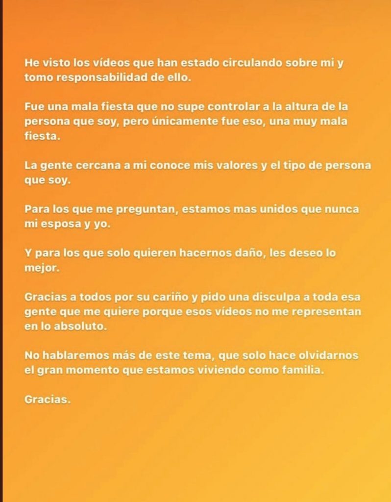 "Fue una mala fiesta": 'Checo' Pérez se disculpa tras videos - sergio-checo-perez-disculpa-videos-gp-monaco-798x1024