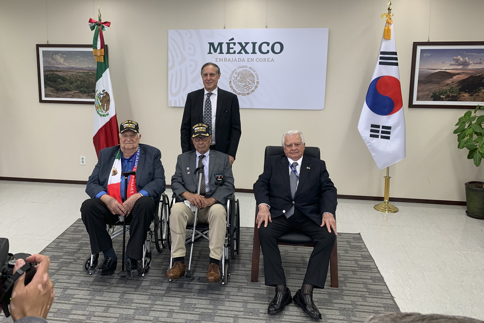 Seúl da voz a veteranos mexicanos, grandes olvidados de la Guerra de Corea