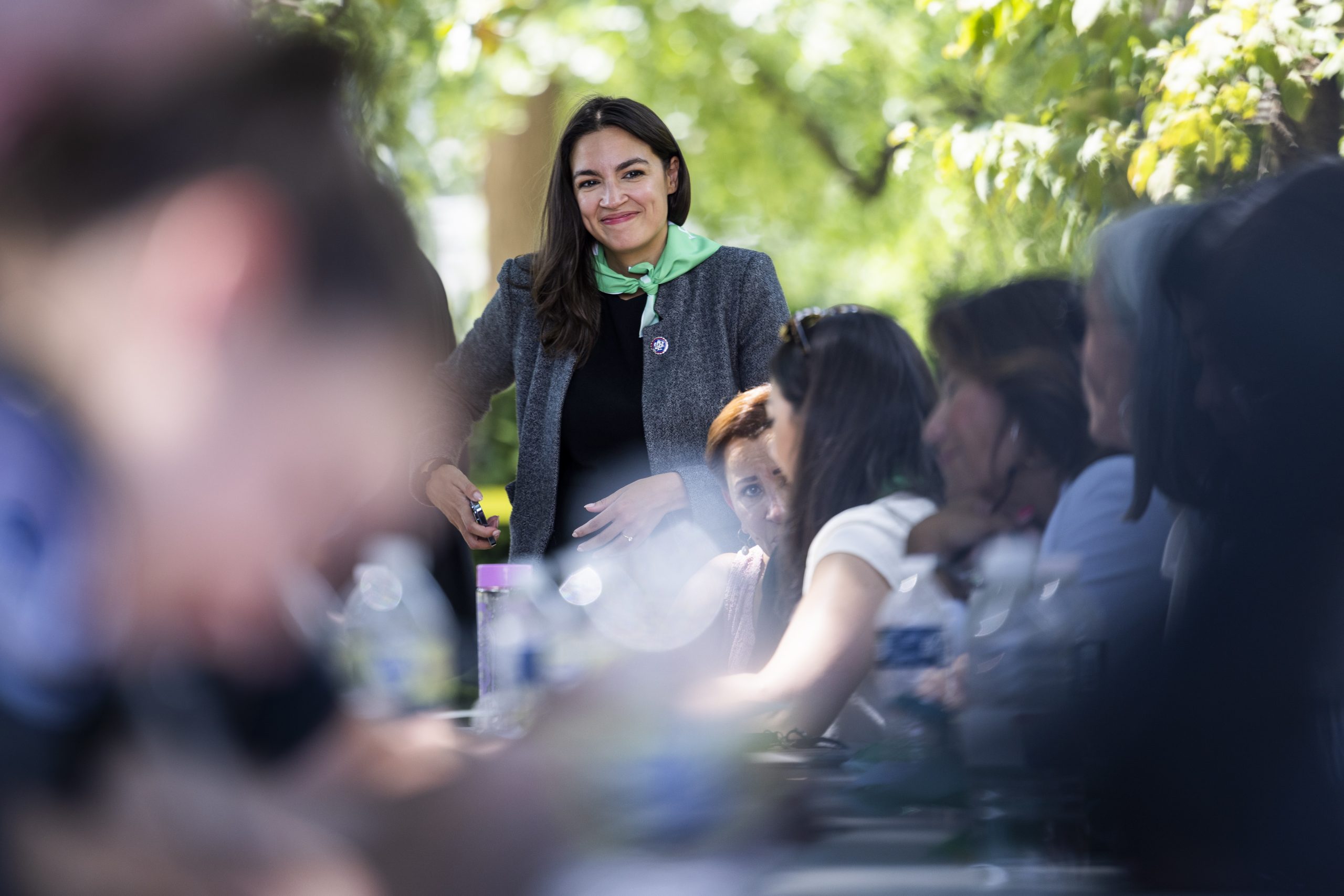 Al menos 16 congresistas demócratas detenidas en protesta proaborto Al menos 16 congresistas demócratas detenidas en protesta proaborto
