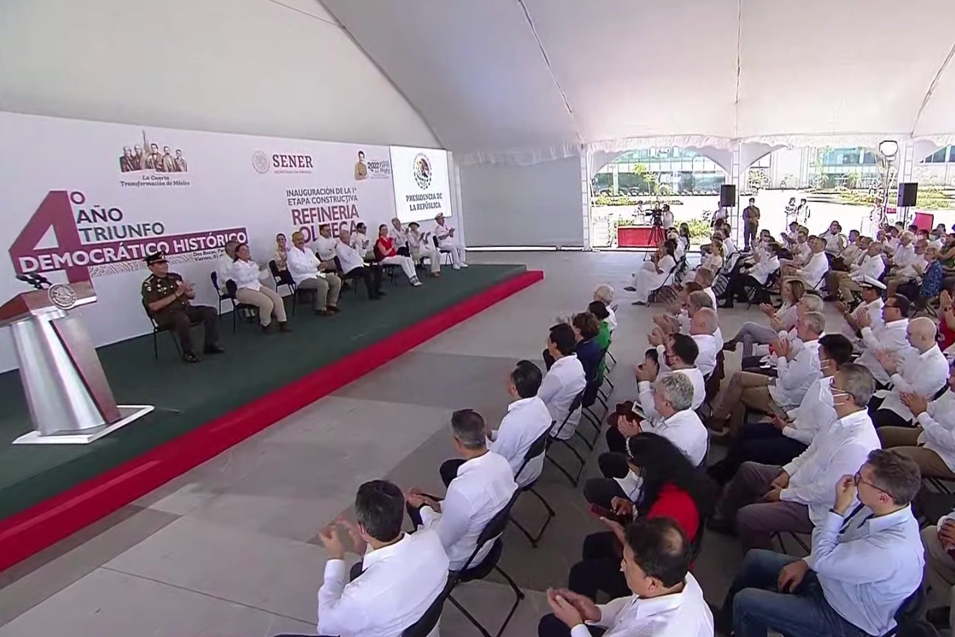Cuarto Aniversario del triunfo electoral de López Obrador