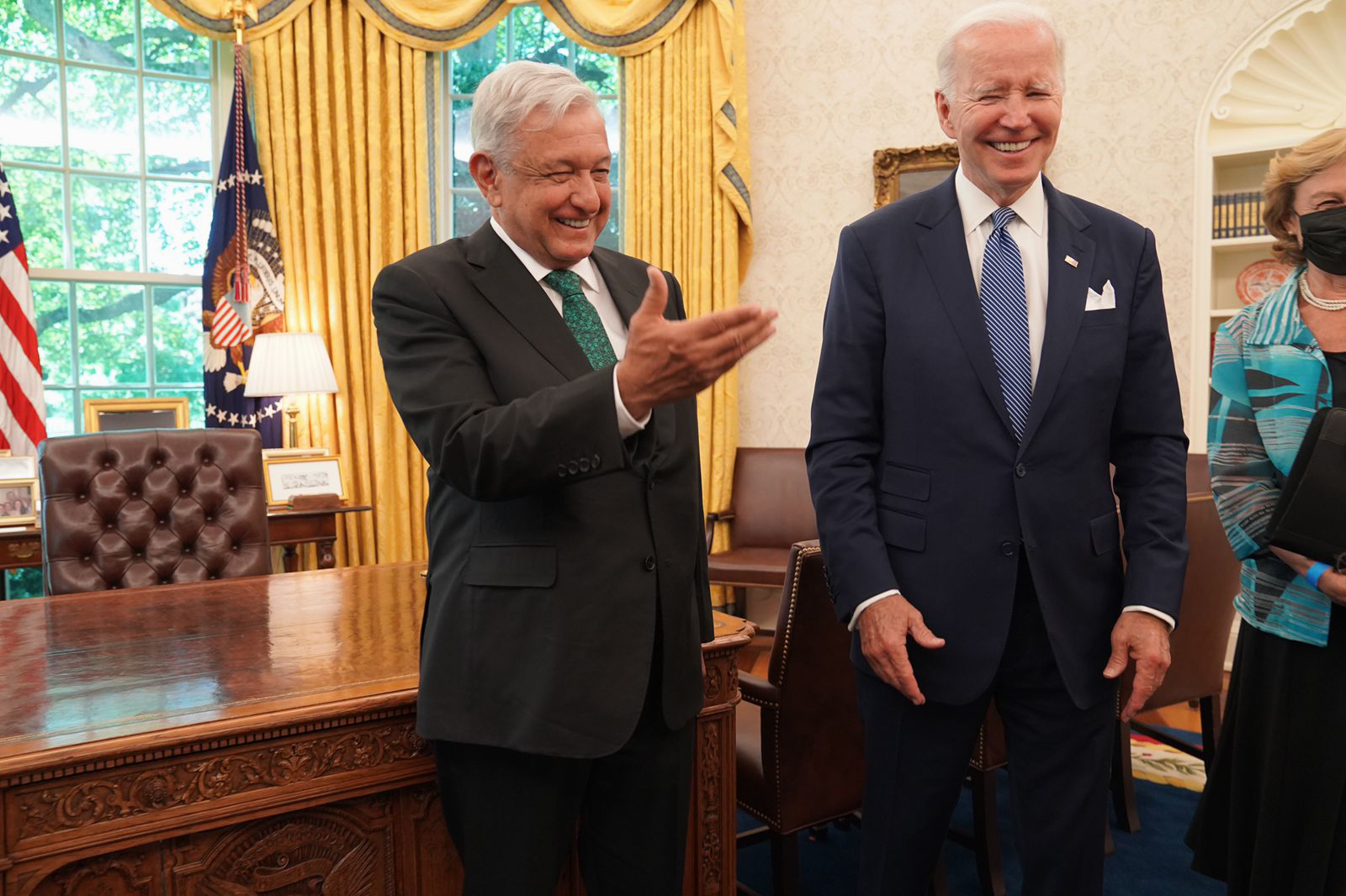 Conversación con Biden fue “muy buena y “afectuosa”: AMLO