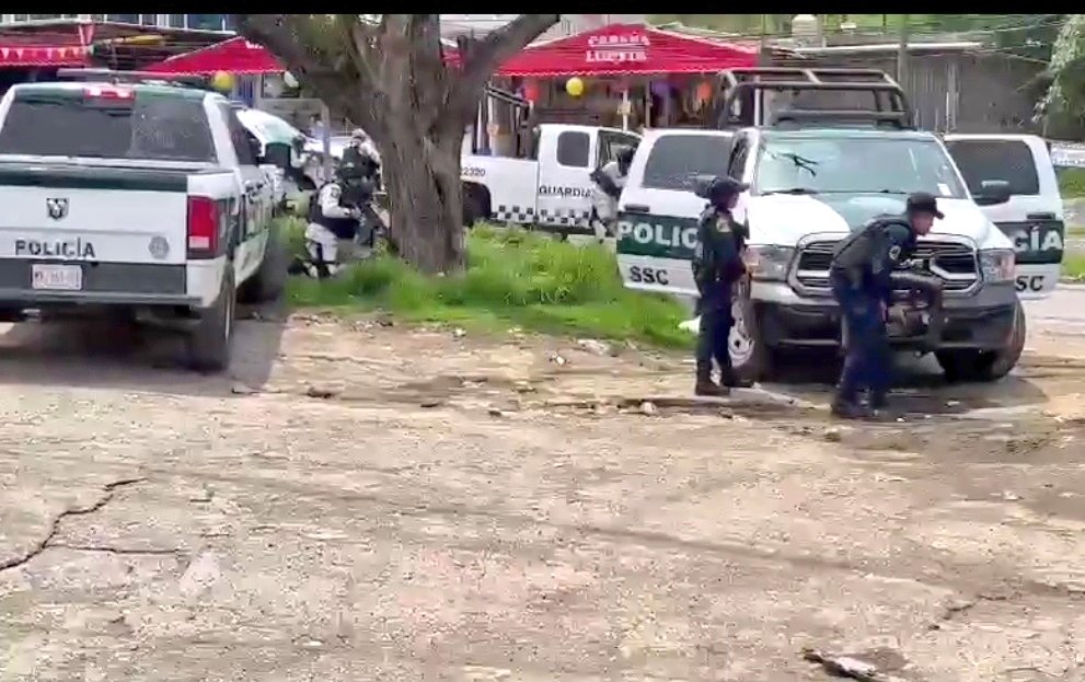 Enfrentamiento en la carretera México-Cuernavaca; hay 14 detenidos