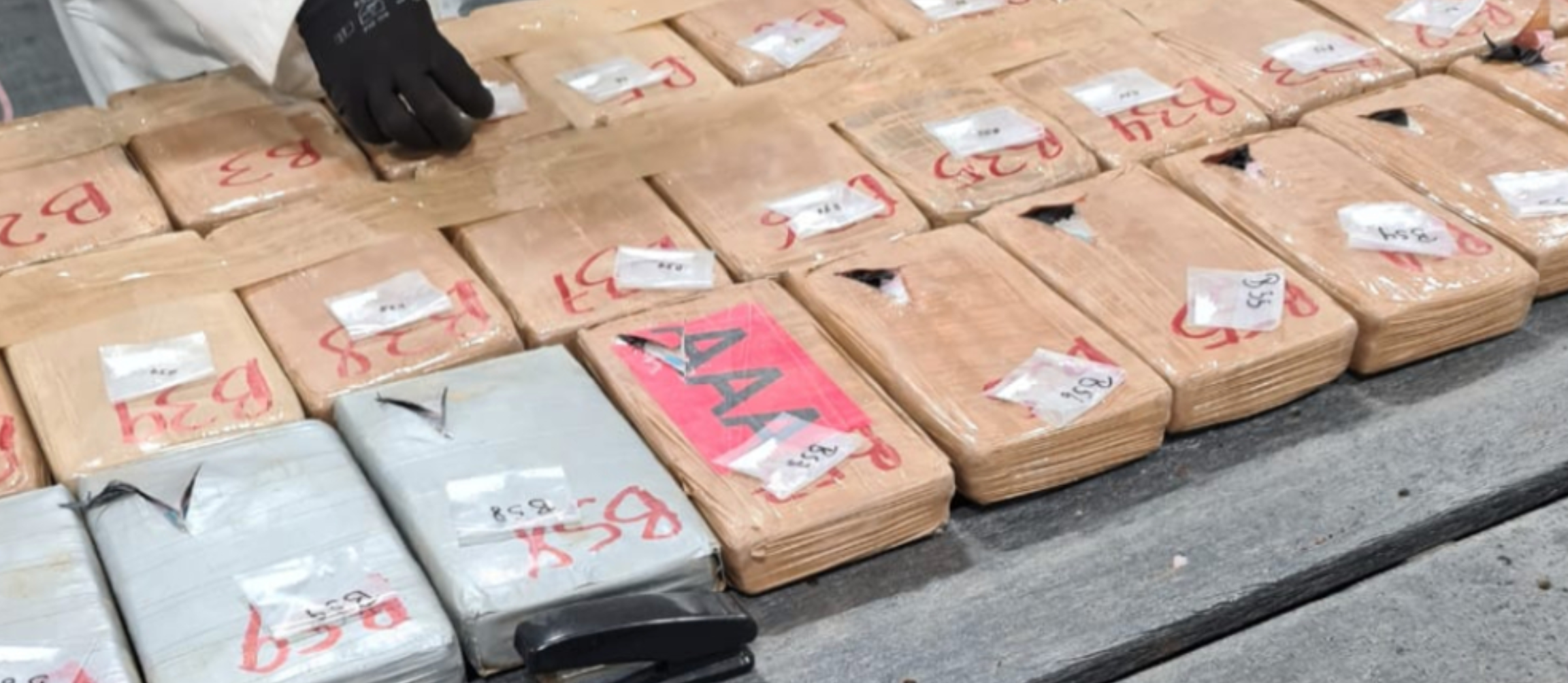 Dictan prisión preventiva contra los cuatro detenidos tras decomiso de cocaína