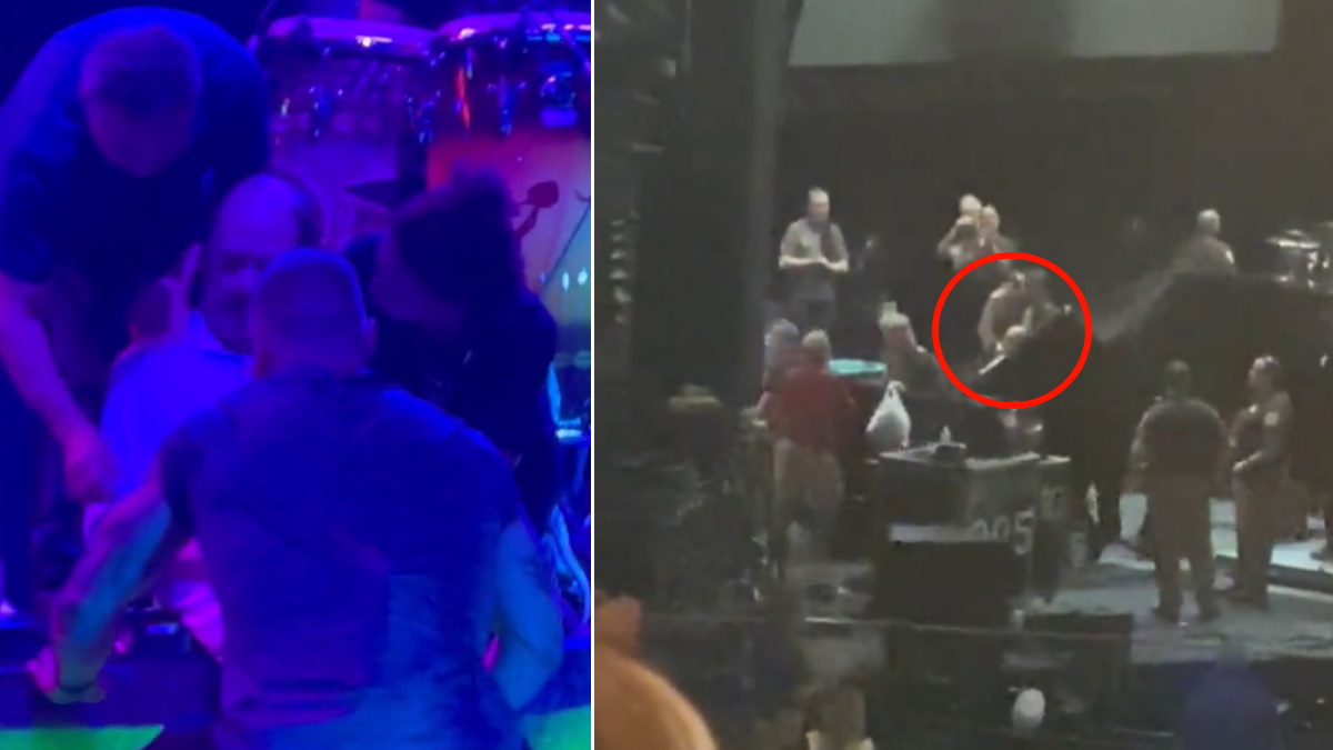 Carlos Santana se desvanece durante concierto en Michigan; sufrió agotamiento por calor y deshidratación Carlos Santana se desvanece durante concierto en Michigan; sufrió agotamiento por calor y deshidratación