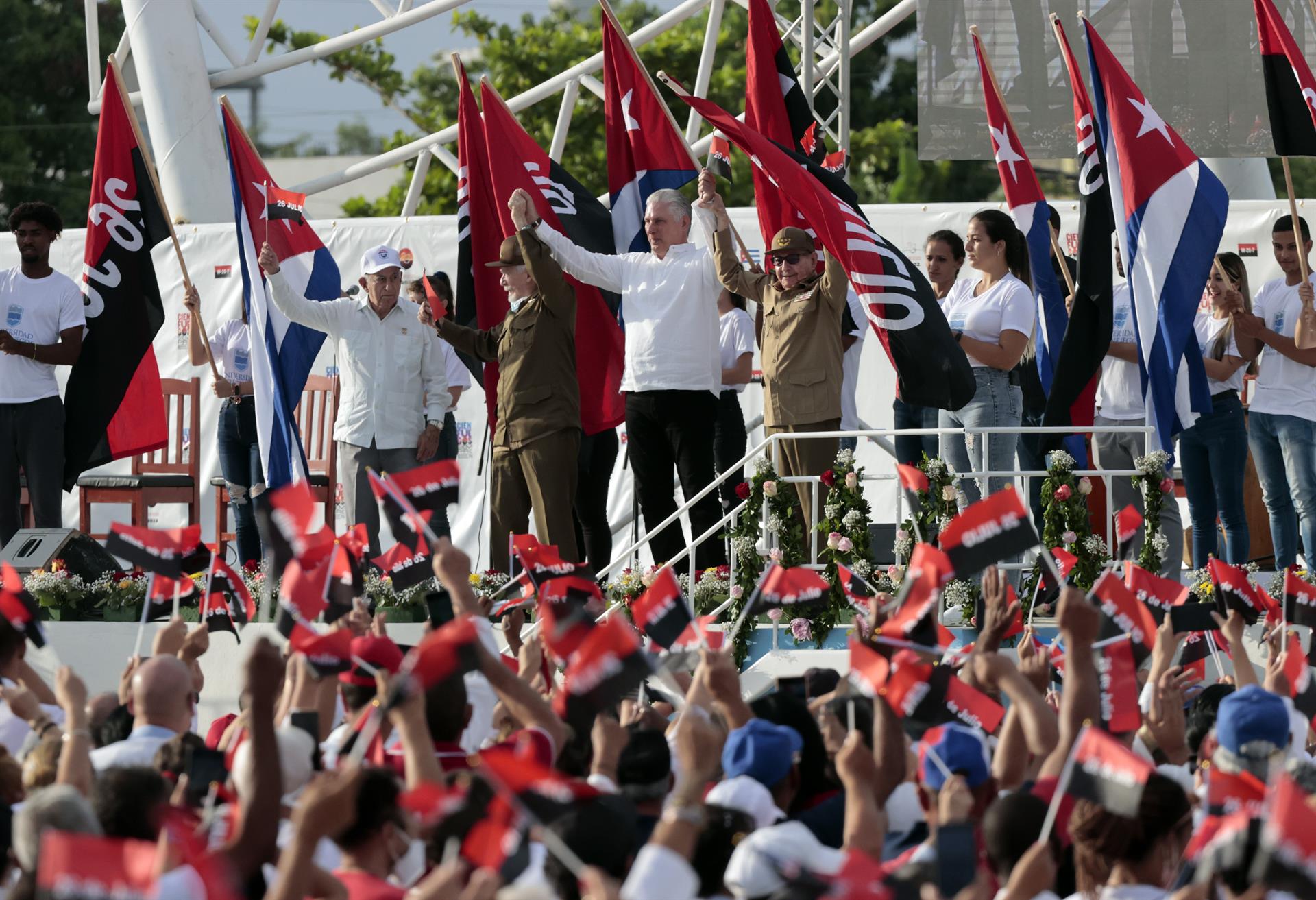 Cuba conmemora Día de la Rebeldía Nacional y adjudica sus problemas económicos a EE.UU. Cuba conmemora Día de la Rebeldía Nacional y adjudica sus problemas económicos a EE.UU.