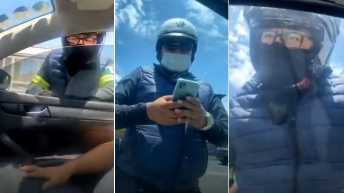 Destituyen a policías que agredieron a automovilista en Naucalpan Destituyen a policías que agredieron a automovilista en Naucalpan