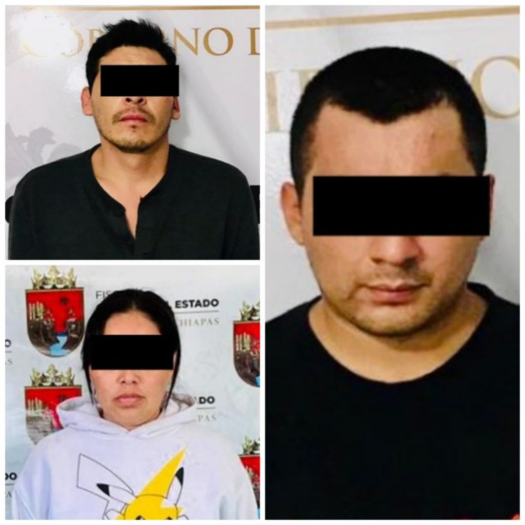 Detienen en Chiapas a esposa como presunta autora intelectual de asesinato de empresario - detenidos-por-homicidio-de-empresario-italiano-en-chiapas-1024x1024