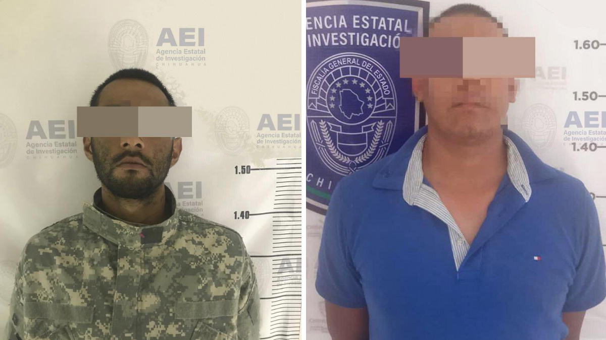 Detienen a dos presuntos cómplices de ‘El Chueco’ Detienen a dos presuntos cómplices de ‘El Chueco’