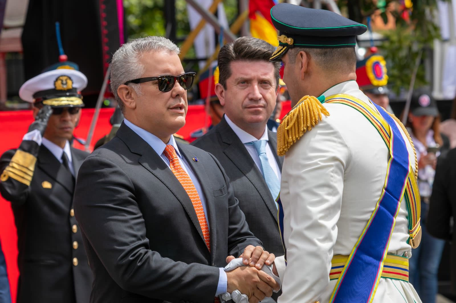 Duque preside por última vez el desfile militar por el Día de la Independencia de Colombia