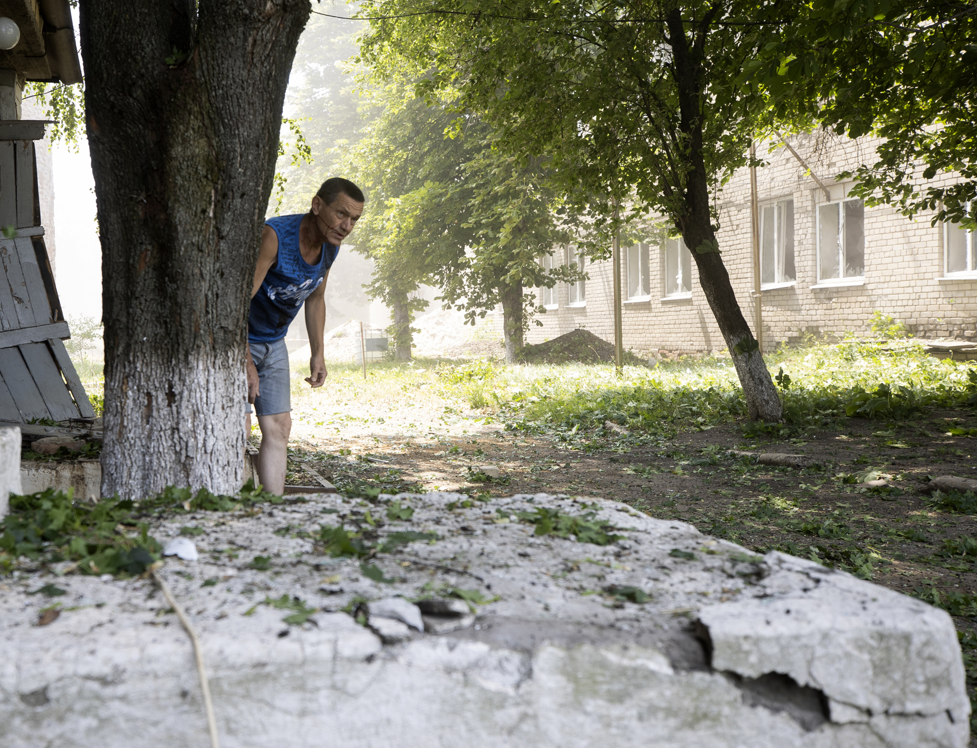 El domingo negro de Slóviansk: cuando ir por agua puede costar la vida