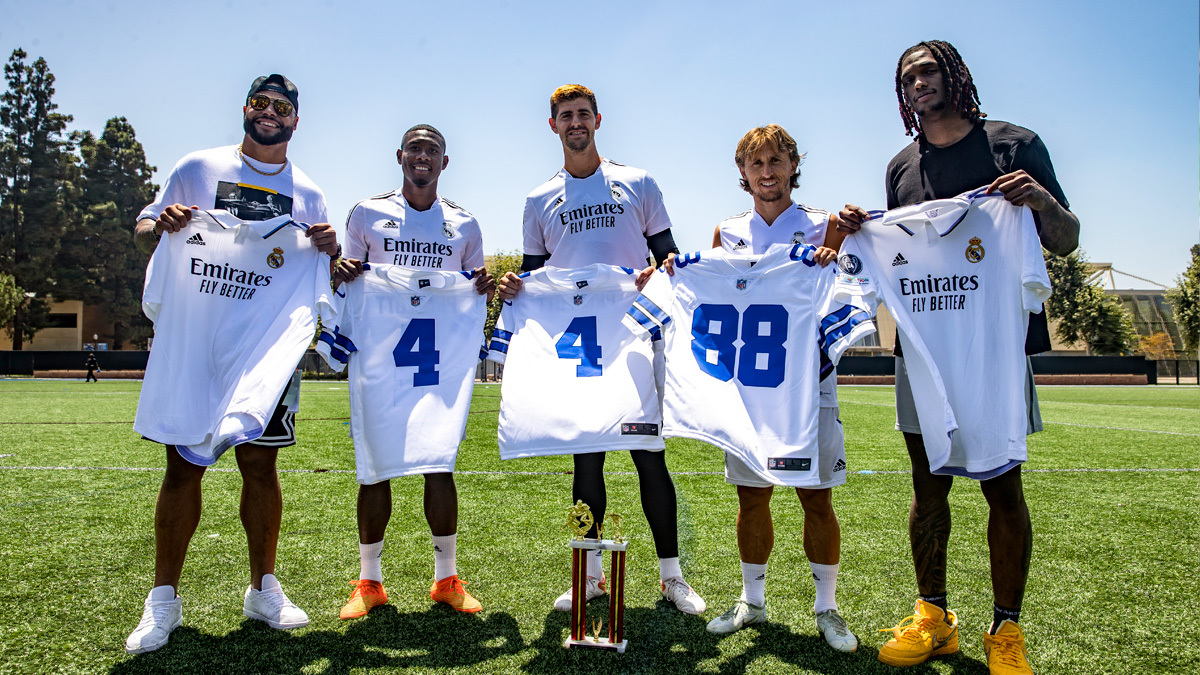El Real Madrid se entrena en Los Ángeles antes de su partido frente al América