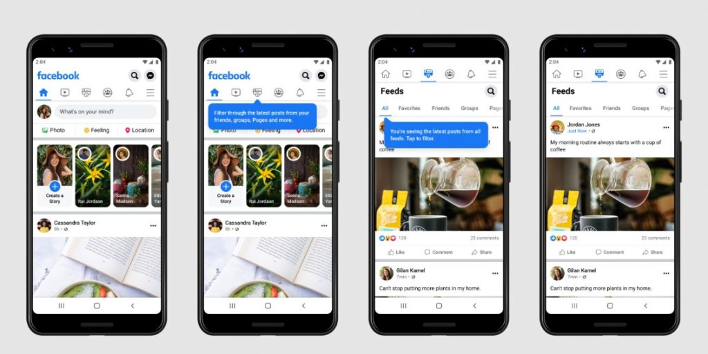 Facebook se actualiza con Inicio y Feeds - feeds-en-facebook-1024x512