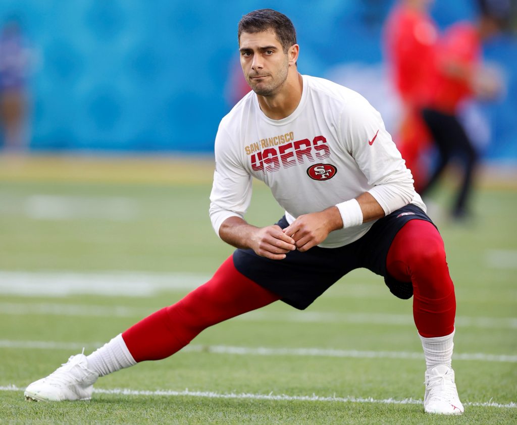 Jimmy Garoppolo, ex de Raiders, jugará con los Rams en la temporada 2024 - jimmy-garoppolo-1024x842
