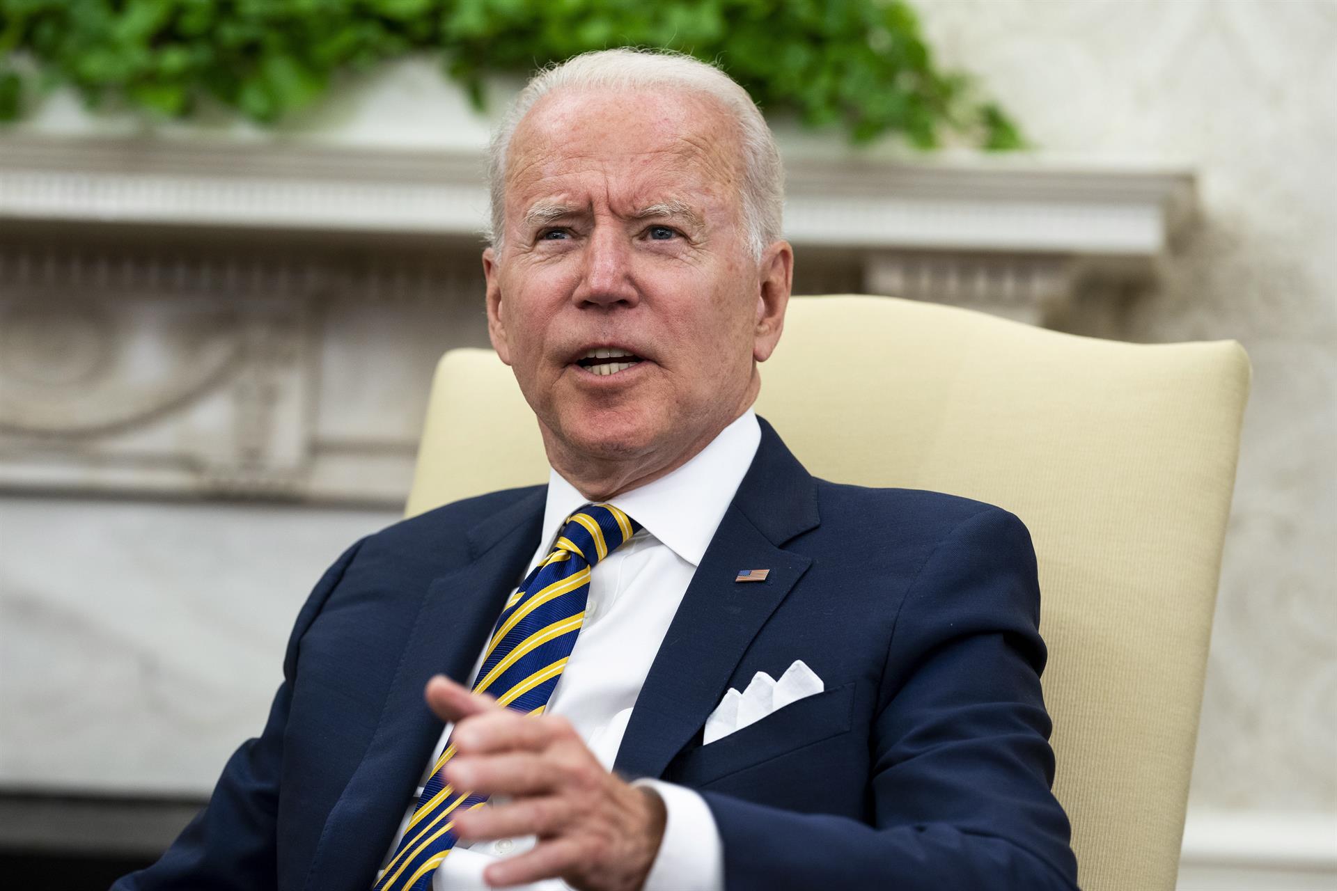 Biden no tiene prácticamente ya ningún síntoma de COVID-19
