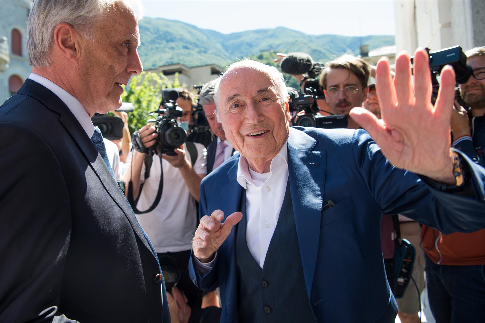 “Han terminado siete años de mentiras”: Blatter