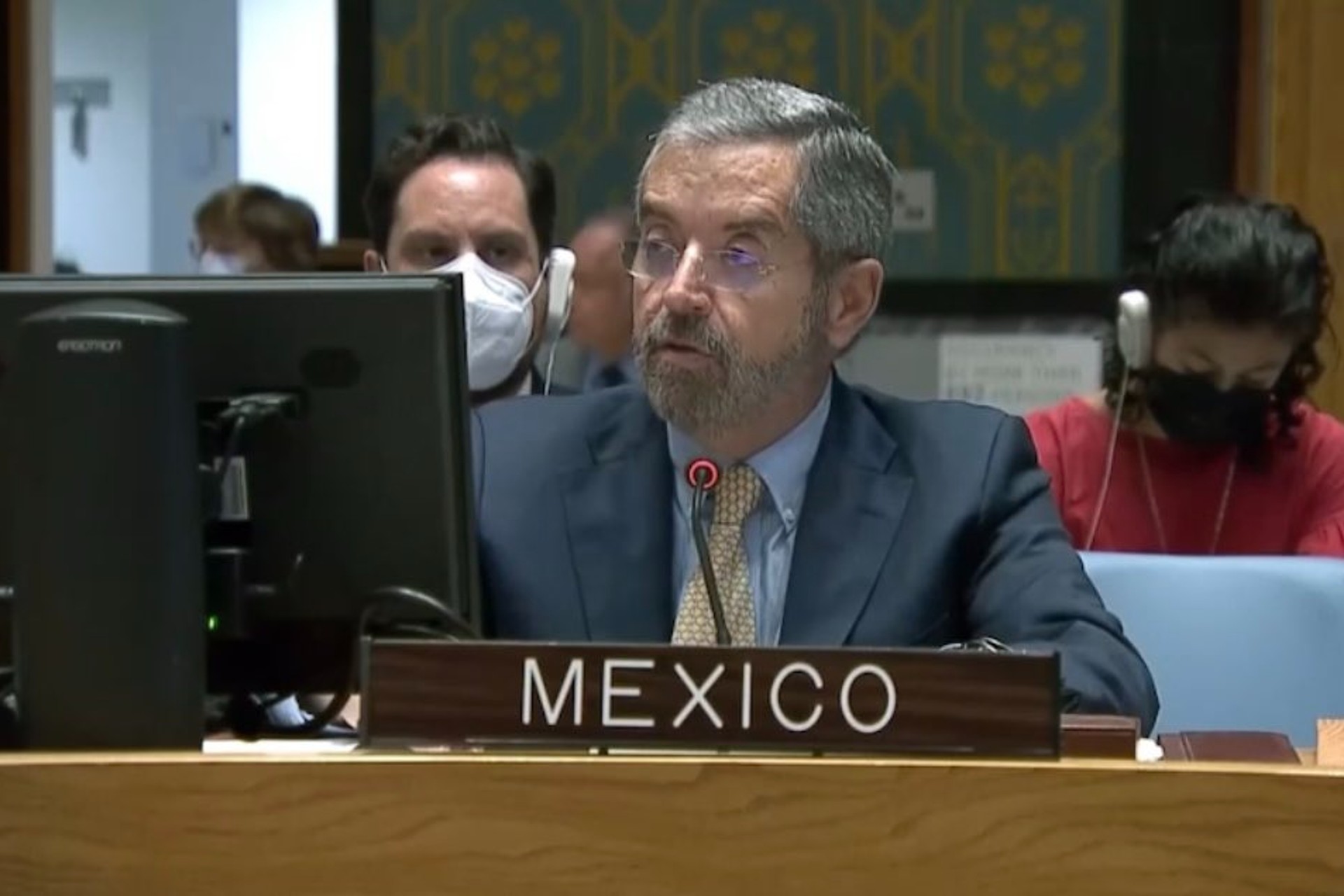 México refrenda postura sobre solución a conflicto en Medio Oriente: De la Fuente México refrenda postura sobre solución a conflicto en Medio Oriente: De la Fuente