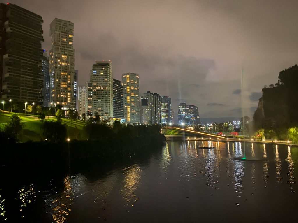 Parque La Mexicana, uno de los tesoros de CDMX - la-mexicana-parque-noche-1024x768