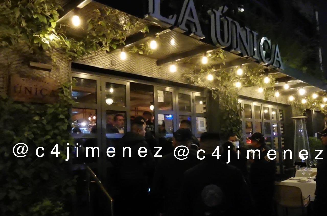 Balean a hombre en restaurante de Polanco, en CDMX Balean a hombre en restaurante de Polanco, en CDMX