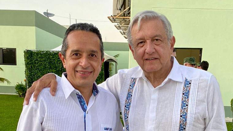 AMLO evalúa sumar a Carlos Joaquín al Gobierno Federal; “vamos a ver esa posibilidad”, dice AMLO evalúa sumar a Carlos Joaquín al Gobierno Federal; “vamos a ver esa posibilidad”, dice