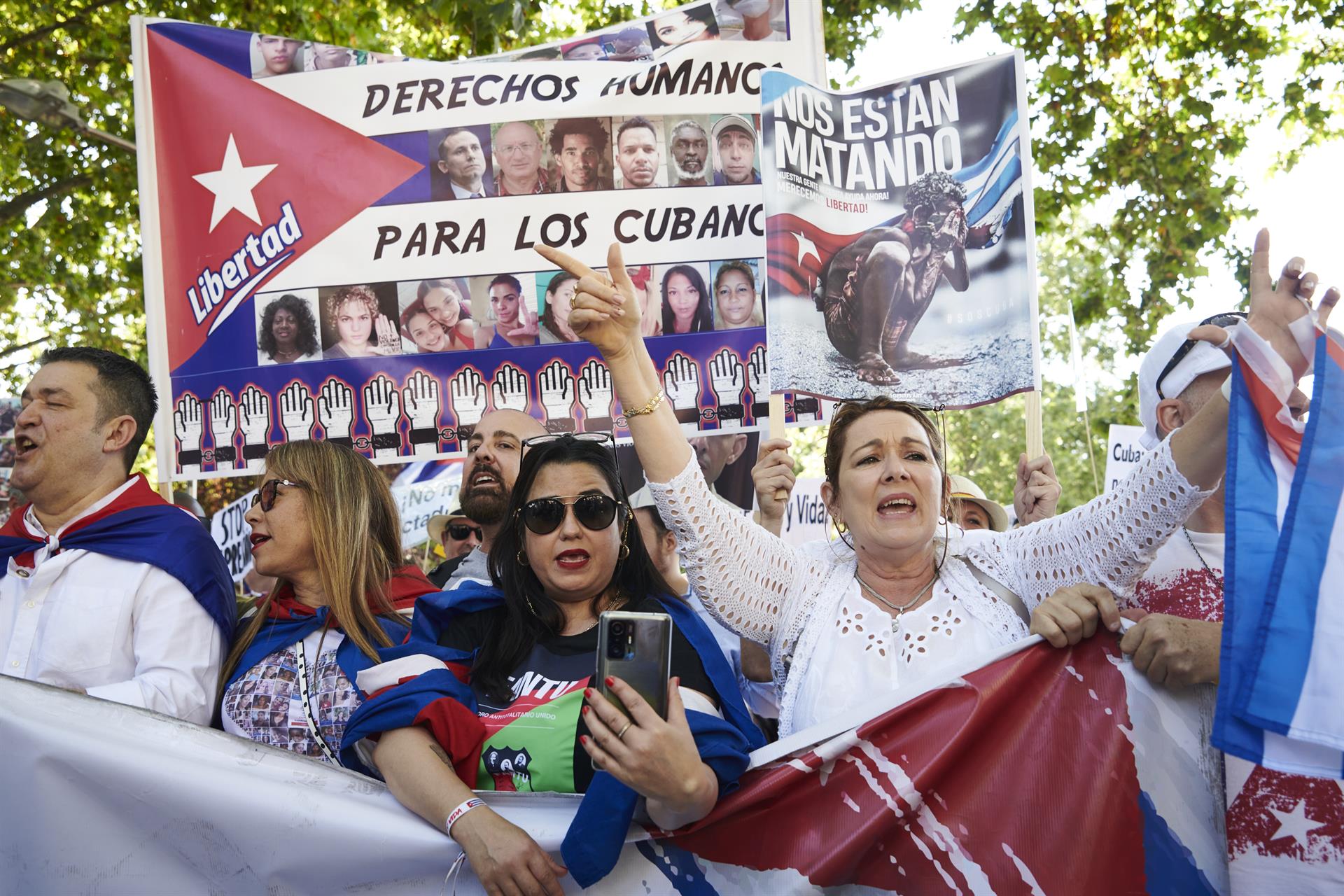 EE.UU. promete seguir ayudando a los cubanos en su lucha por la democracia