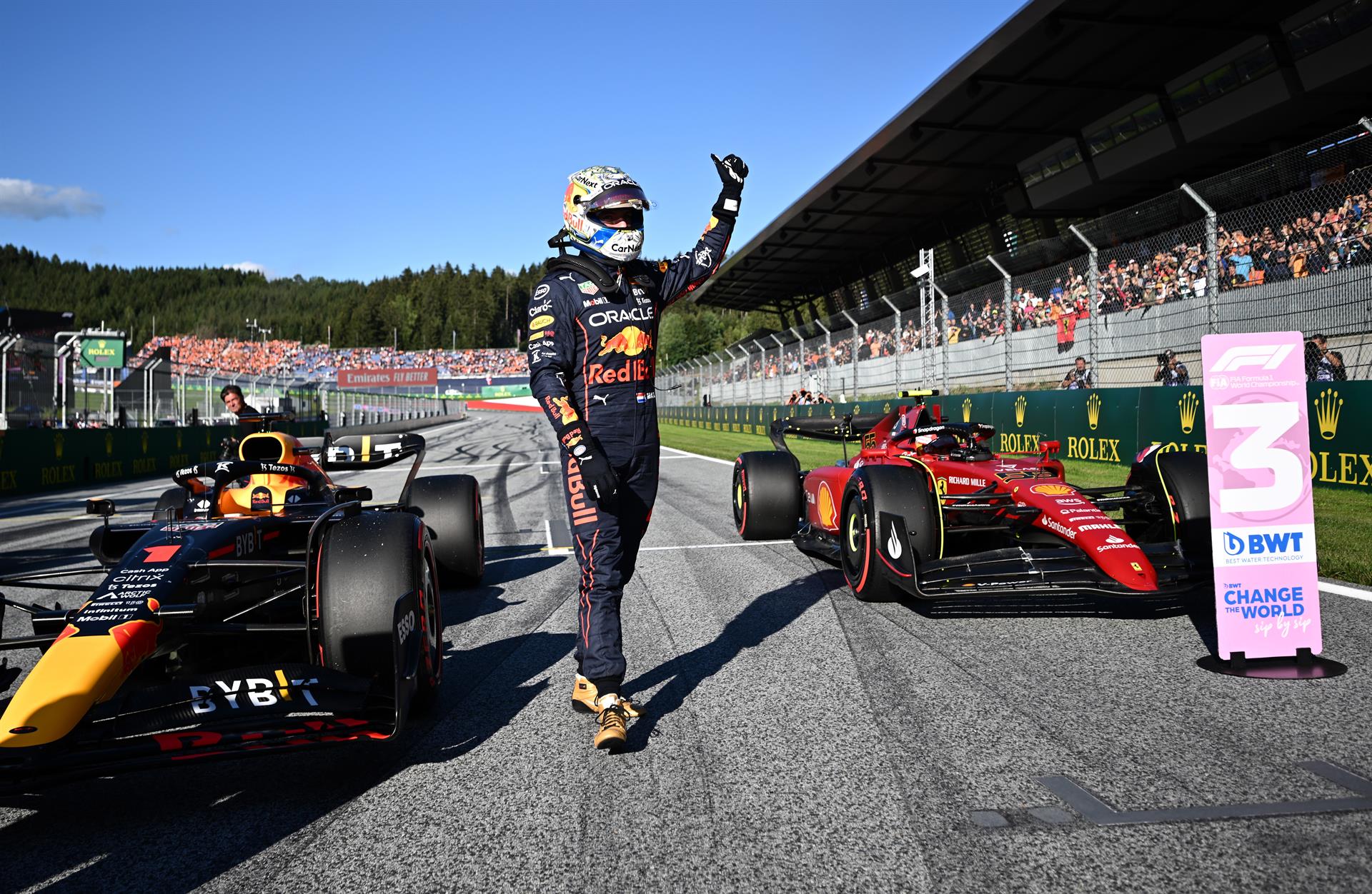 Verstappen sale primero en el sprint del GP de Austria; ‘Checo’ Pérez fue cuarto Verstappen sale primero en el sprint del GP de Austria; ‘Checo’ Pérez fue cuarto