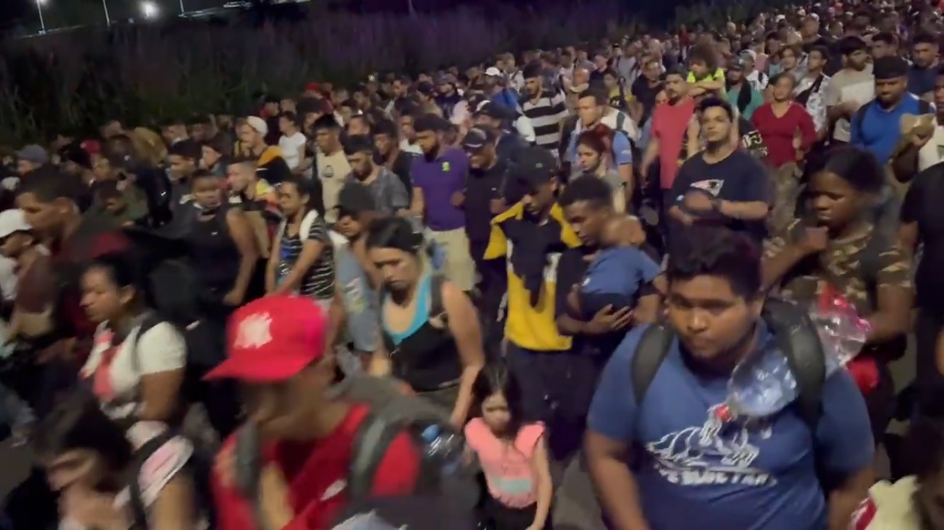 #Video Parte desde Tapachula nueva caravana migrante