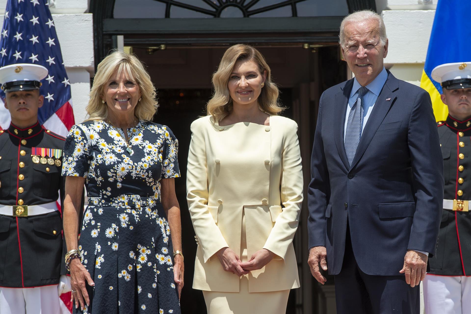 Jill Biden recibe en la Casa Blanca a la primera dama ucraniana Jill Biden recibe en la Casa Blanca a la primera dama ucraniana