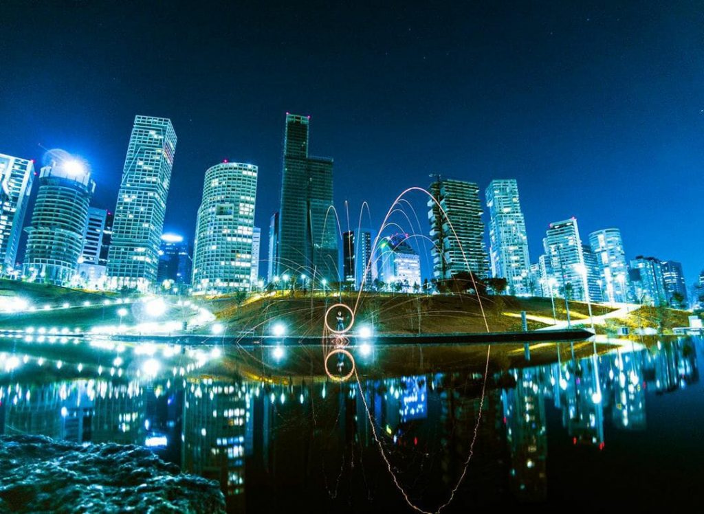 Parque La Mexicana, uno de los tesoros de CDMX - parque-la-mexicana-noche-1024x748