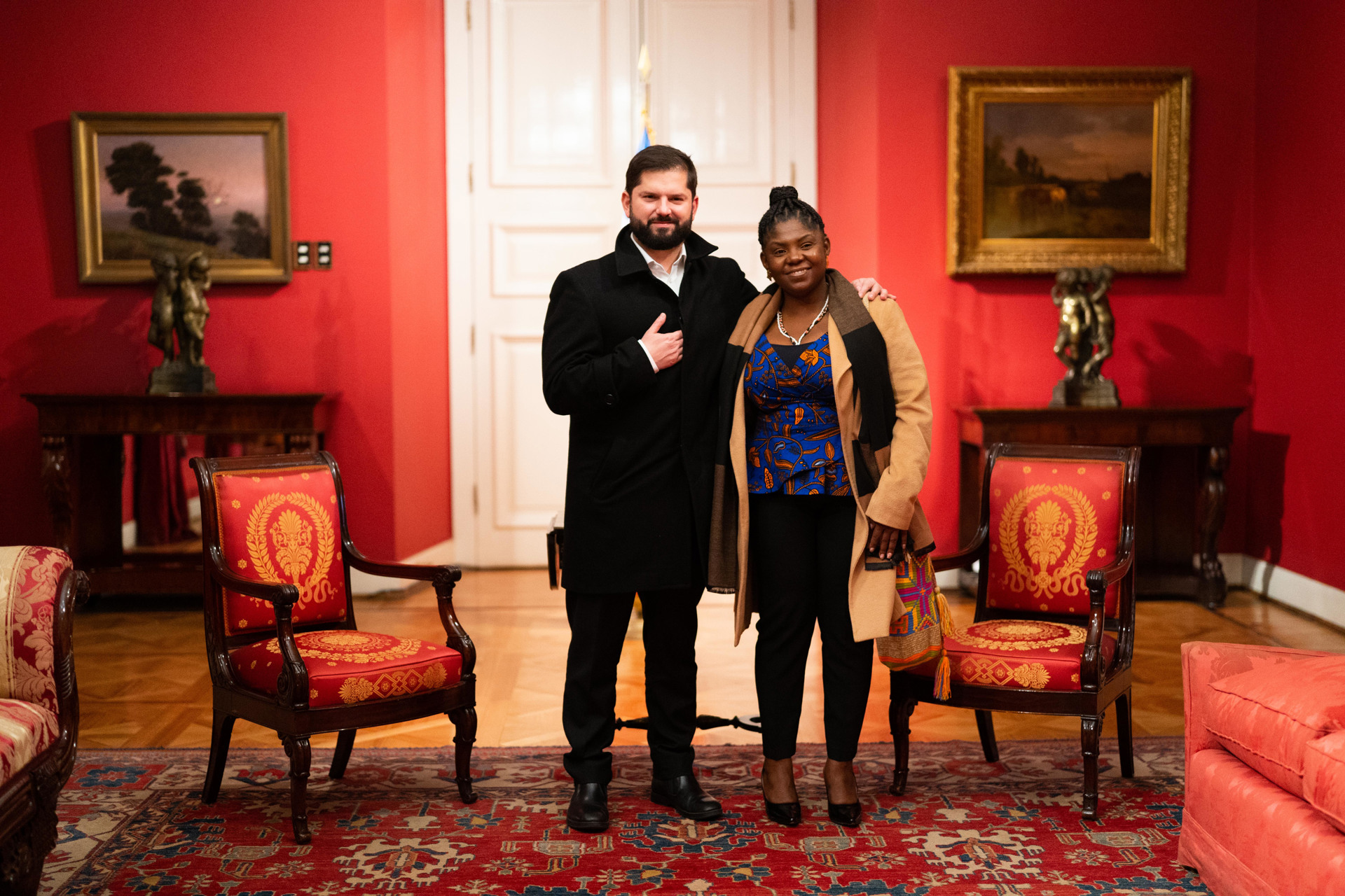 Presidente chileno recibe a Francia Márquez tras su encuentro con Lula en Brasil